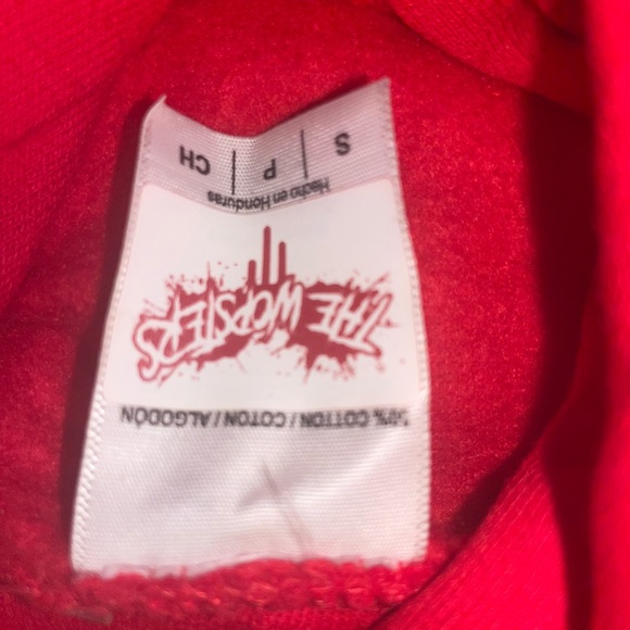 Used wopster hoodie size small in mens - Picture 2 of 2